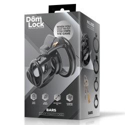 Bars Chastity Cage with Internal Lock