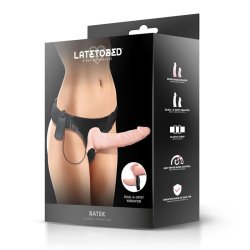 Batek Detachable unto G Double Strap-On Harness with Vibration Remote Control