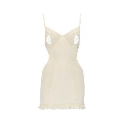 Bianca Chemise Ecru - S/M