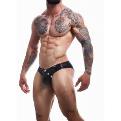 BL4CK01 Brief Brief with Hook - S