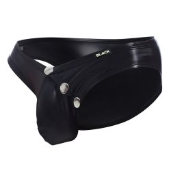 BL4CK01 Brief Brief with Hook - S