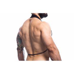 Black Chain Chest Harness - S/M