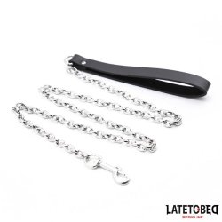Black Chain Leash 100cm