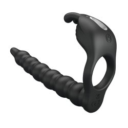 Blackney Cock Ring Vibrator Plug Silicone