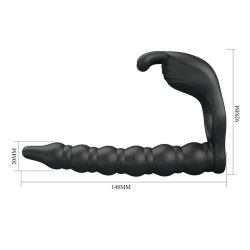Blackney Cock Ring Vibrator Plug Silicone