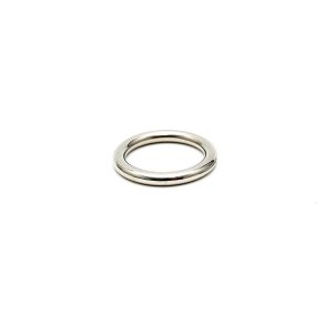 Bondage Play Metal Cock Ring - 40 MM