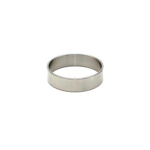 Bondage Play Steel Cock Ring Silver - 55 MM