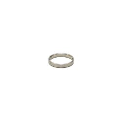 Bondage Play Steel Cock Ring - 30 MM