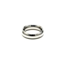 Bondage Play Steel Cock Ring - 40 MM