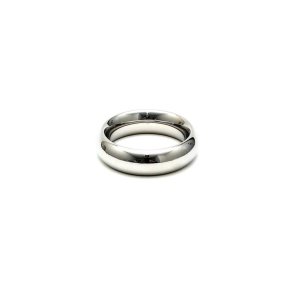 Bondage Play Steel Cock Ring - 40 MM