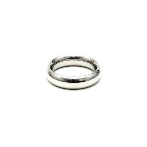 Bondage Play Steel Cock Ring - 45 MM