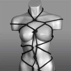 Bondage Rope 10 m Black