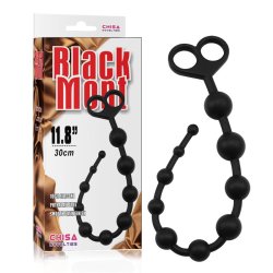 Boyfriend Beads 30.8 x 2.4 cm Silicone Black