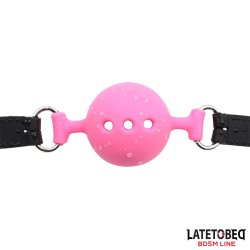 Breathable Silicone Ball Gag S - 4 cm