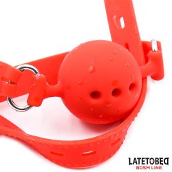 Breathable Silicone Ball Gag S - 4 cm