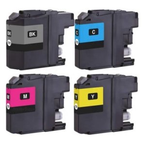 Brother LC227/LC225 XL BCMY blkpatroner kompatibel