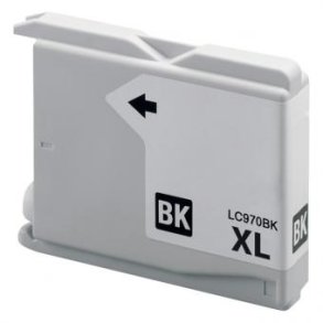 Brother LC970 Sort blkpatron 38ml kompatibel