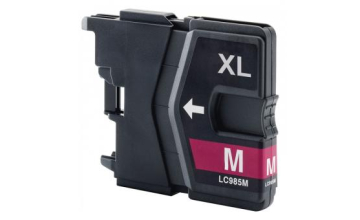 Brother LC985 Magenta bl�kpatron 20ml kompatibel