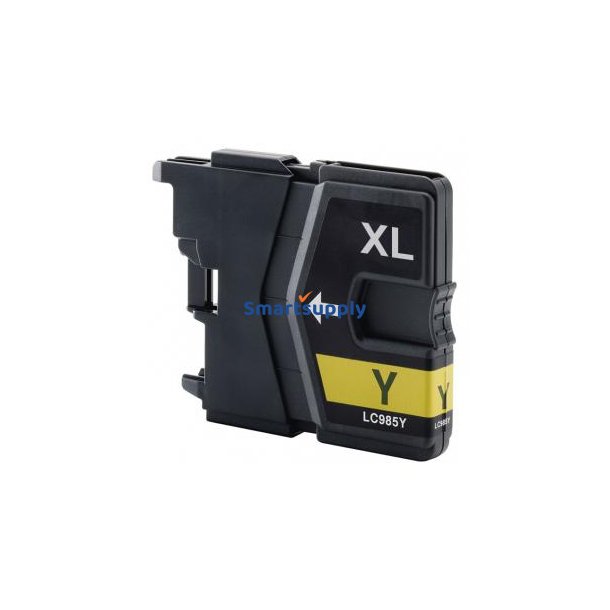 Brother LC985 Gul blkpatron 20ml kompatibel