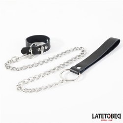 Buckle fastener Ring with Leash