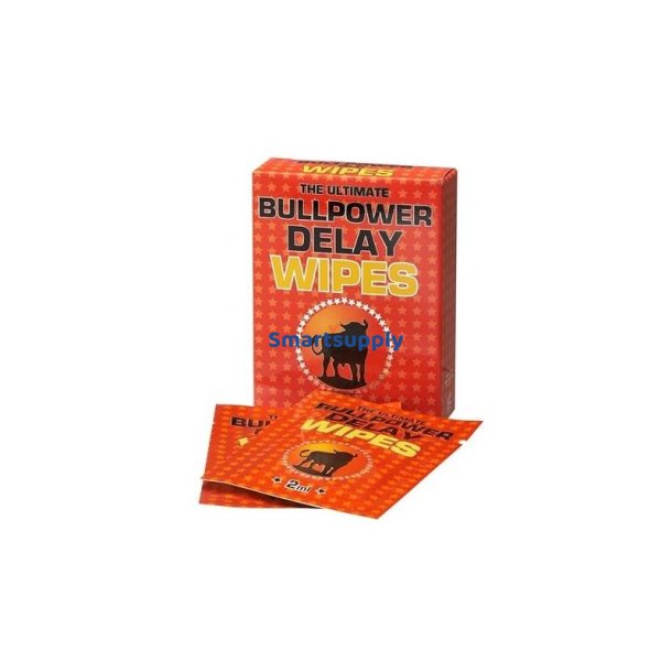 Bull Power Wipes Delay 6 x 2 ml