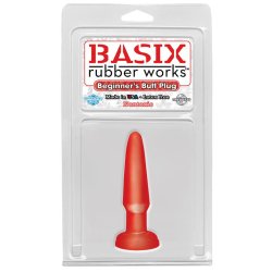 Butt Plug Beginners Red