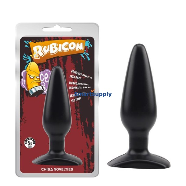 Butt Plug Rubicon 13.5 x 4.5 cm Black