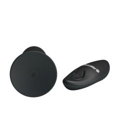 Butt Plug with Remote Control Black