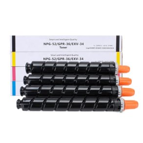 Canon C-EXV 34 toner 4 stk 80.000 sider kompatibel rabatpakke