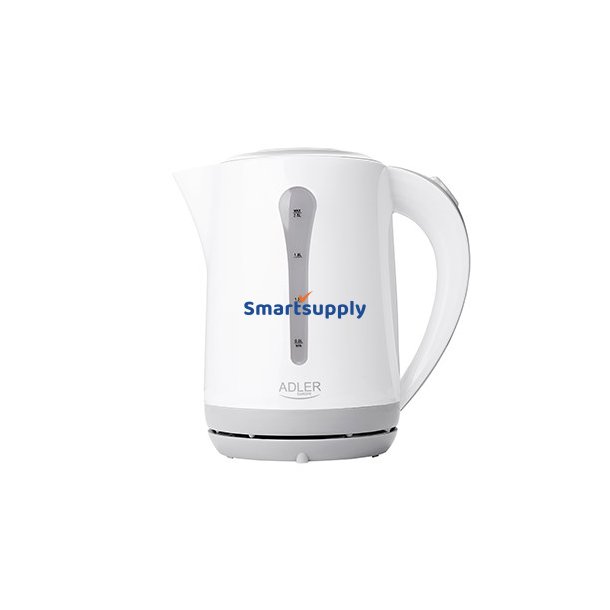 Adler AD 1244 elkedel 2,5 L 2200 W Hvid