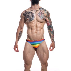 C4M03 Classic Thong Rainbow - S