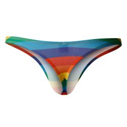 C4M03 Classic Thong Rainbow - XL