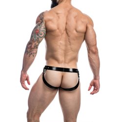 C4M14 Desire Jockstrap Leatherette Black - S