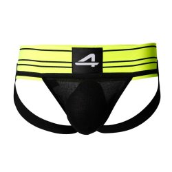 C4M15 Rugby Jockstrap Neon Lime - S