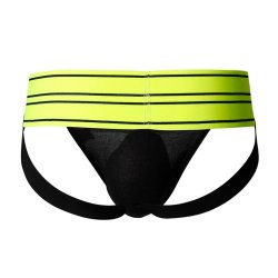 C4M15 Rugby Jockstrap Neon Lime - S