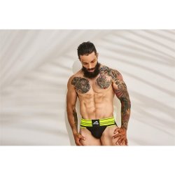 C4M15 Rugby Jockstrap Neon Lime - S