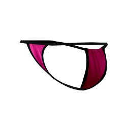 C4MSPX04 Fluo Pouch V-String Hot Pink - S/M