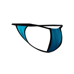 C4MSPX04 Fluo Pouch V-String Turquoise - L/XL