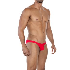 C4MSPXBUL01 Low Rise Bulge Brief Scarlet - S