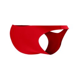C4MSPXBUL01 Low Rise Bulge Brief Scarlet - S