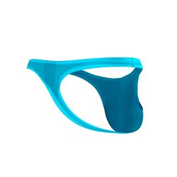 C4MSPXBUL04 Thong Bulge Plus Turquoise - S