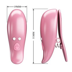 Cailey Nipple Clamps with Vibration and Remote