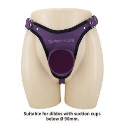 Caludio III Universal StrapOn Harness Purple