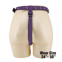Caludio III Universal StrapOn Harness Purple