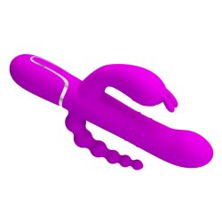 Cammy 4 in 1 Vibe with Rotating Balls and Anal Chain