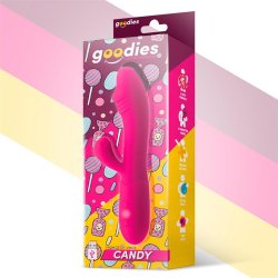 Candy G-Spot Rabbit Vibe USB Silicone Fucshia