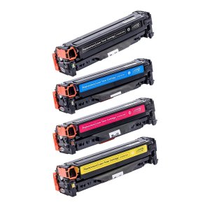 Canon 718 BCMY 4 stk toner 12.100 sider kompatibel