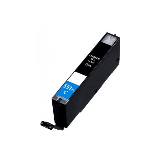 Canon CLI-551 XL Cyan bl�kpatron 12ml kompatibel