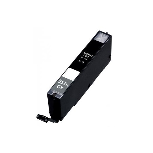 Canon CLI-551 XL Gr� bl�kpatron 12ml kompatibel