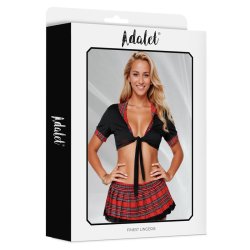 Carly Top and Skirt Uniform Cosplay Red - S/M